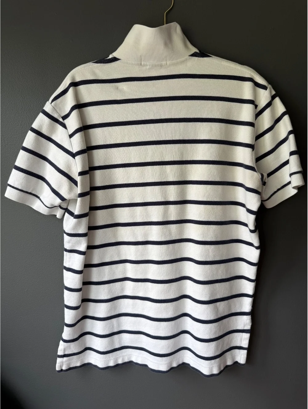 Polo Ralph Lauren Classic Striped Short Sleeve Polo Shirt Size L